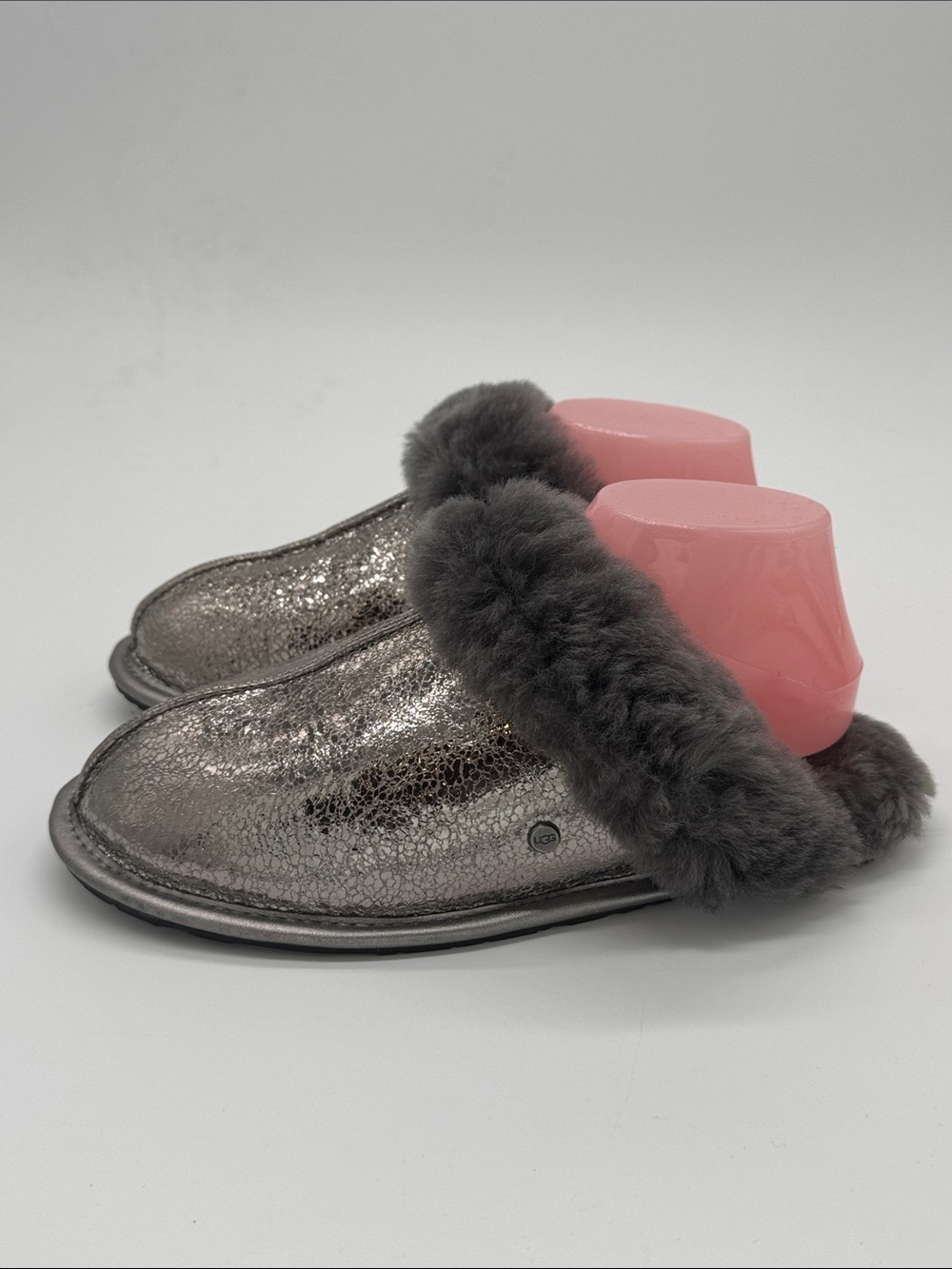 UGG Women's Scuffette II Metallic Sparkle slippers